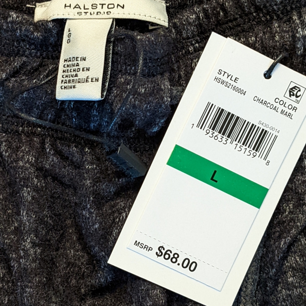 H Halston Drawstring Joggers - Picture 5 of 7